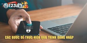 Đăng nhập tài khoản trên ứng dụng 123B